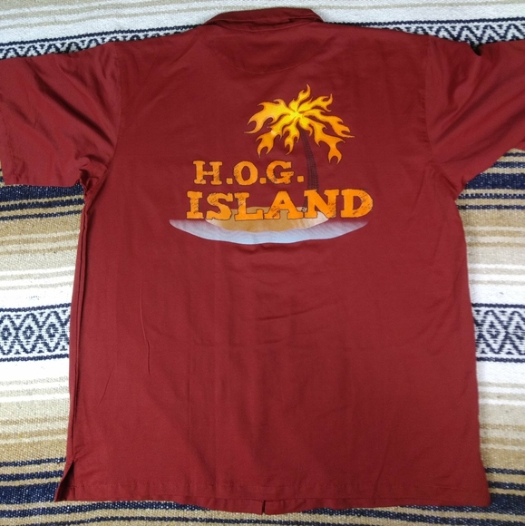 HARLEY DAVIDSON OWNERS GROUP MENS SHIRT XL - Picture 4 of 10